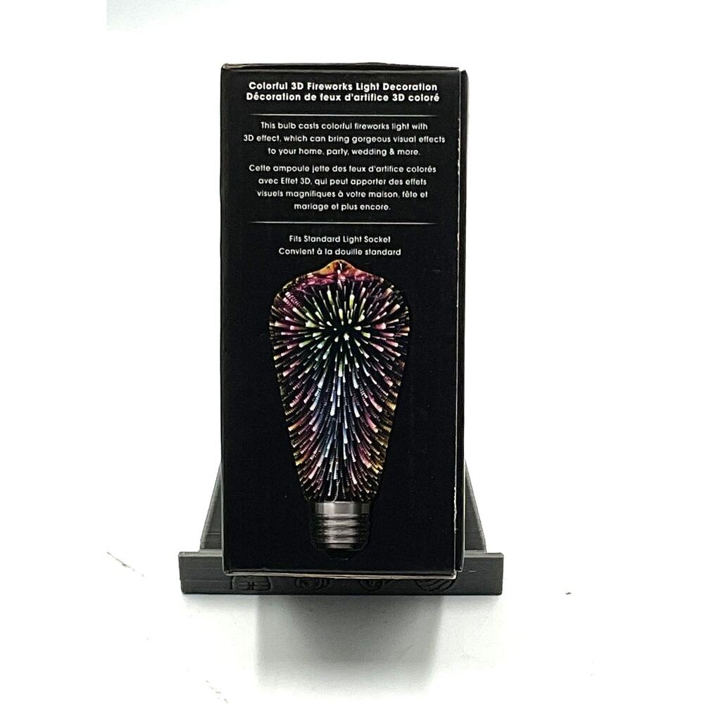 Feit Electric Infinity 3D Fireworks LED Bulb - 2W, Medium Base - Picture 2 of 3